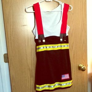 Sexy fireman costume